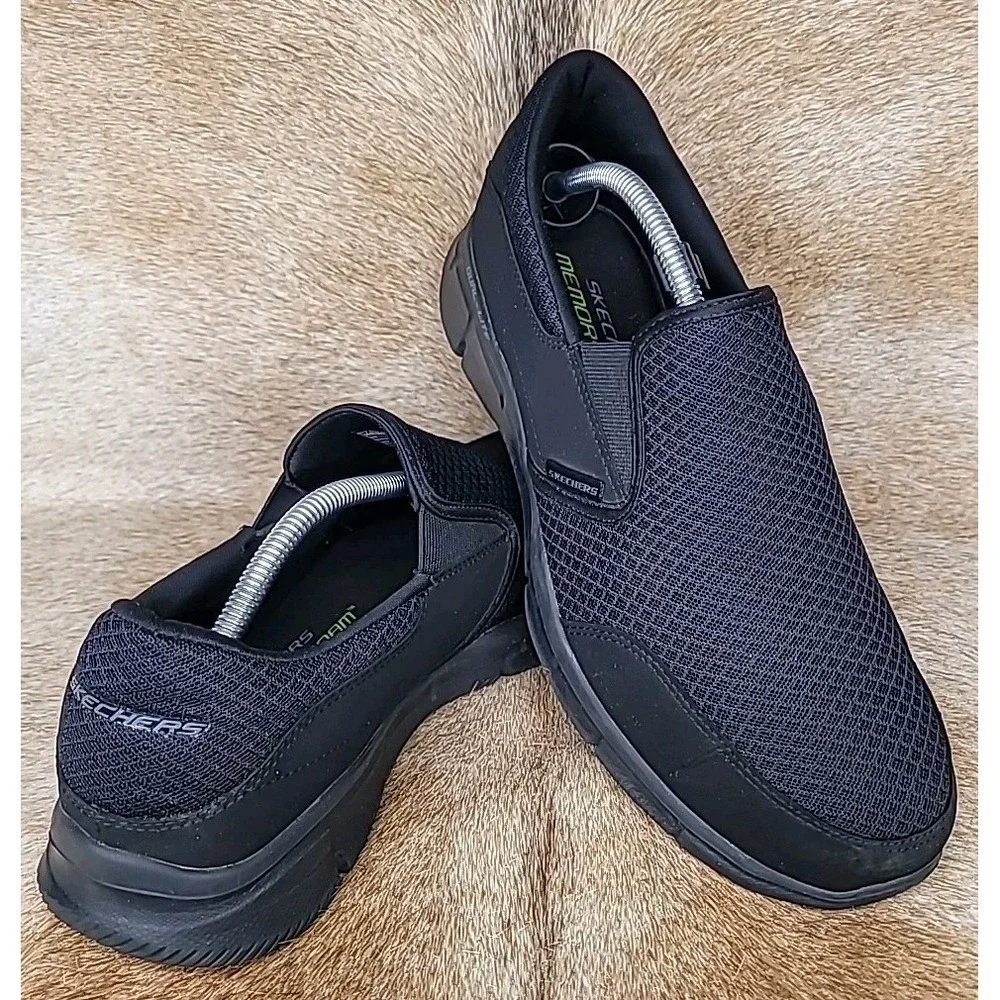 Skechers‎ Men's Equalizer 4.0 Persist Slip-On Shoes - Black - Size 10.5